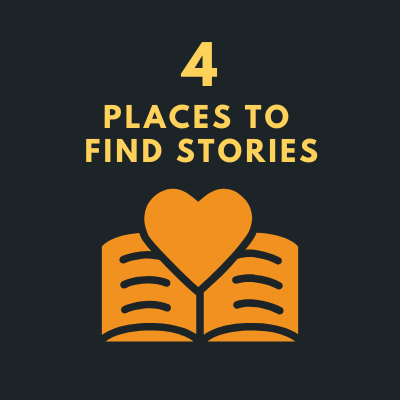 4 places to find stories