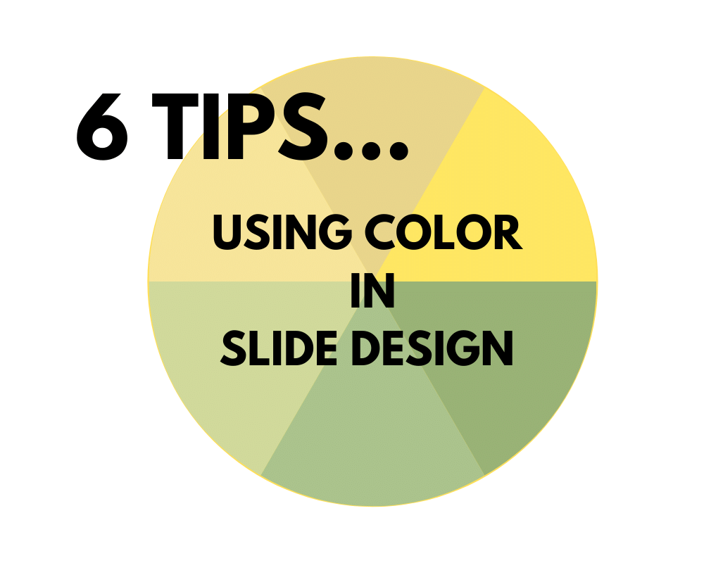using color in slide design
