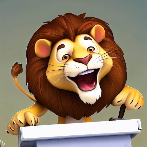 lion roar exercise for public speaking when you have a soft voice